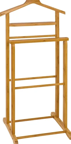 Kleiderständer mit Hosenbügel | Bambusdesign