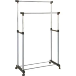 Kleiderständer | Silberfarben | 15 kg Belastbarkeit