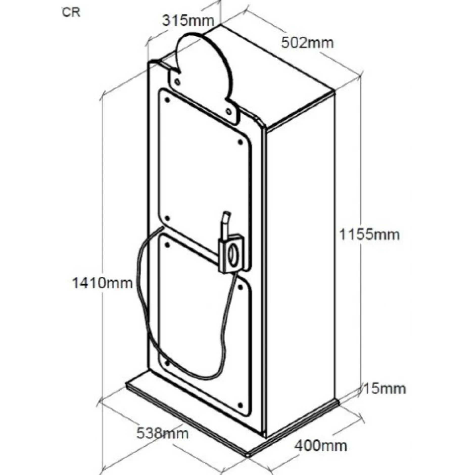 Kleinkindbett Auto 70x140 cm Kleiderschrank Petrol Pump-rot