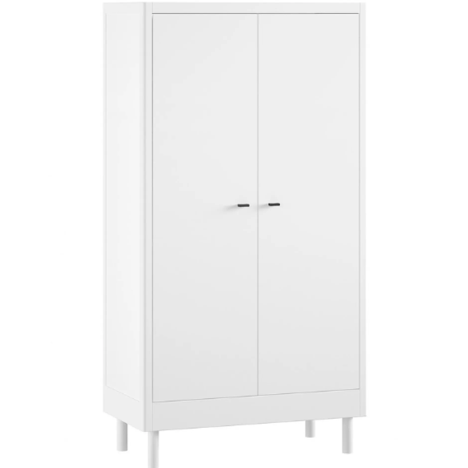Kleinkindzimmer Forrest: Kleinkindbett 70x140cm, Wickeltisch, Kleiderschrank - Weißbuche