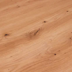 Kochinsel Julina | Platte aus Eichenholz | 124 x 75 x 91,5 cm | Schwarz