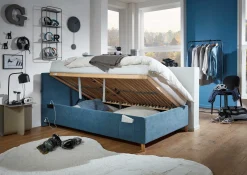 Kofferbett Cool | 140 x 200 cm | Design Blau