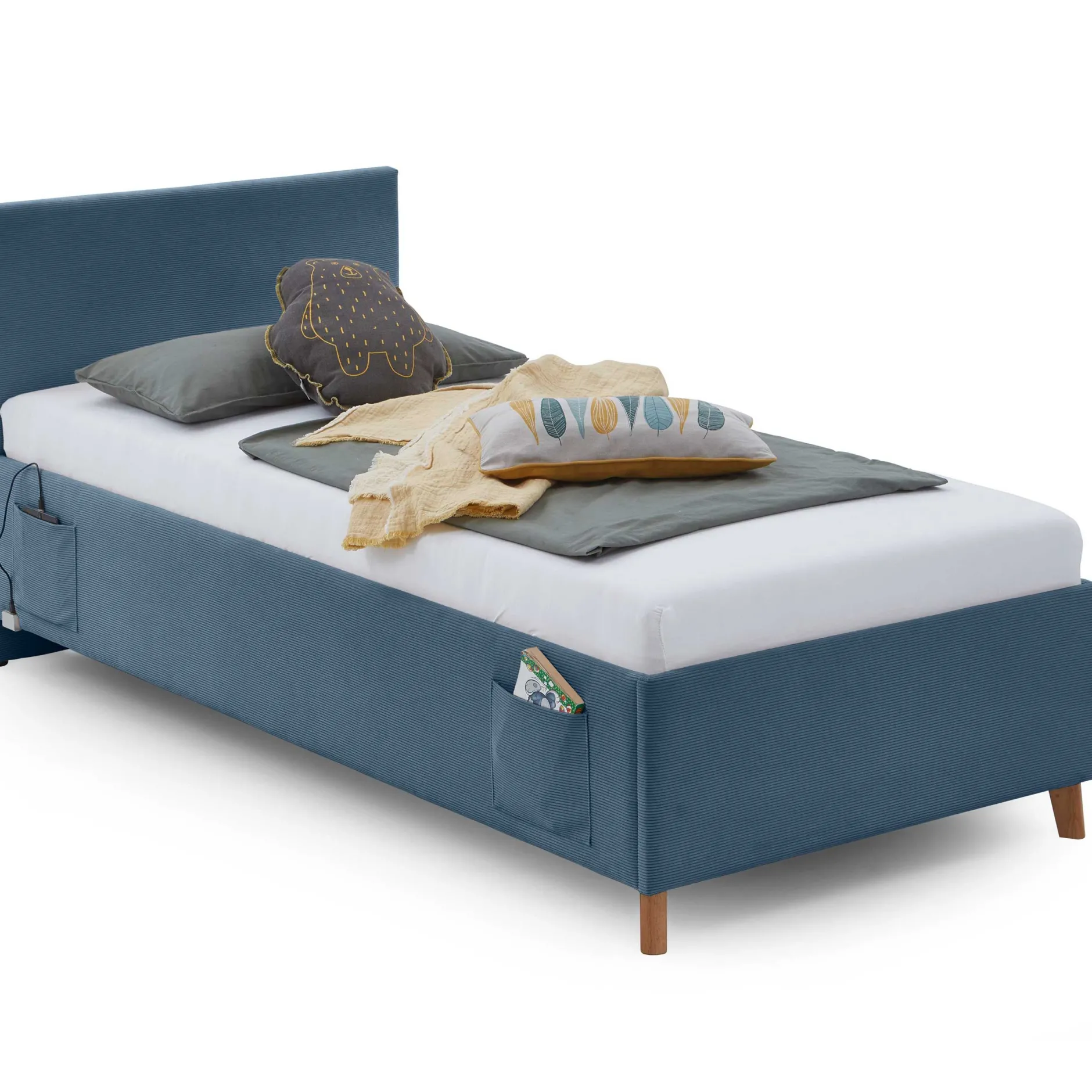 Kofferbett Cool | 120 x 200 cm | Design Blau