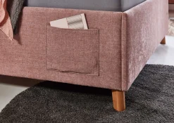 Kofferbett Ollie | 120 x 200 cm | Rosa Design