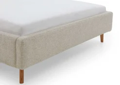 Kofferraumbett Nielsen | Inklusive Lattenrost | 160 x 200 cm | Beige