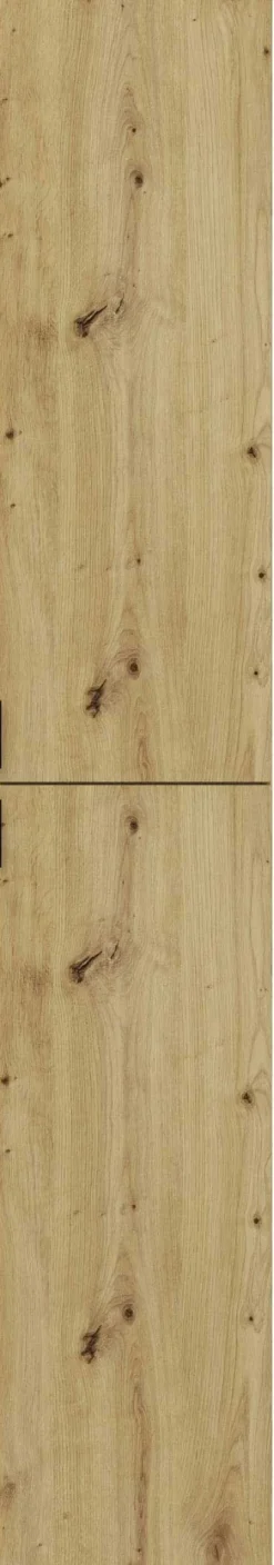 Kombination Kleiderschrank Projekt X Emob - Artisan Oak - 212x193x34 cm - Spiegel