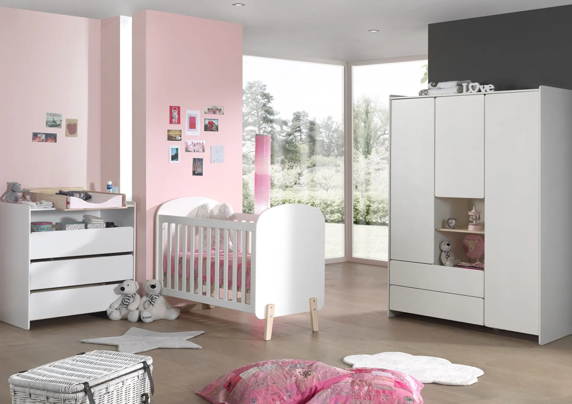 Kommode Kiddy - weiß