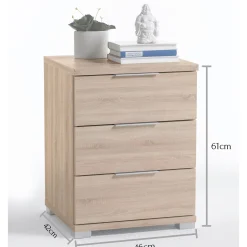 Kommode Universal | 46 x 42 x 61 cm | Design Sonoma Oak