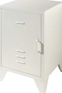 Konsole Bronxx Metall 40x60 - matt weiß