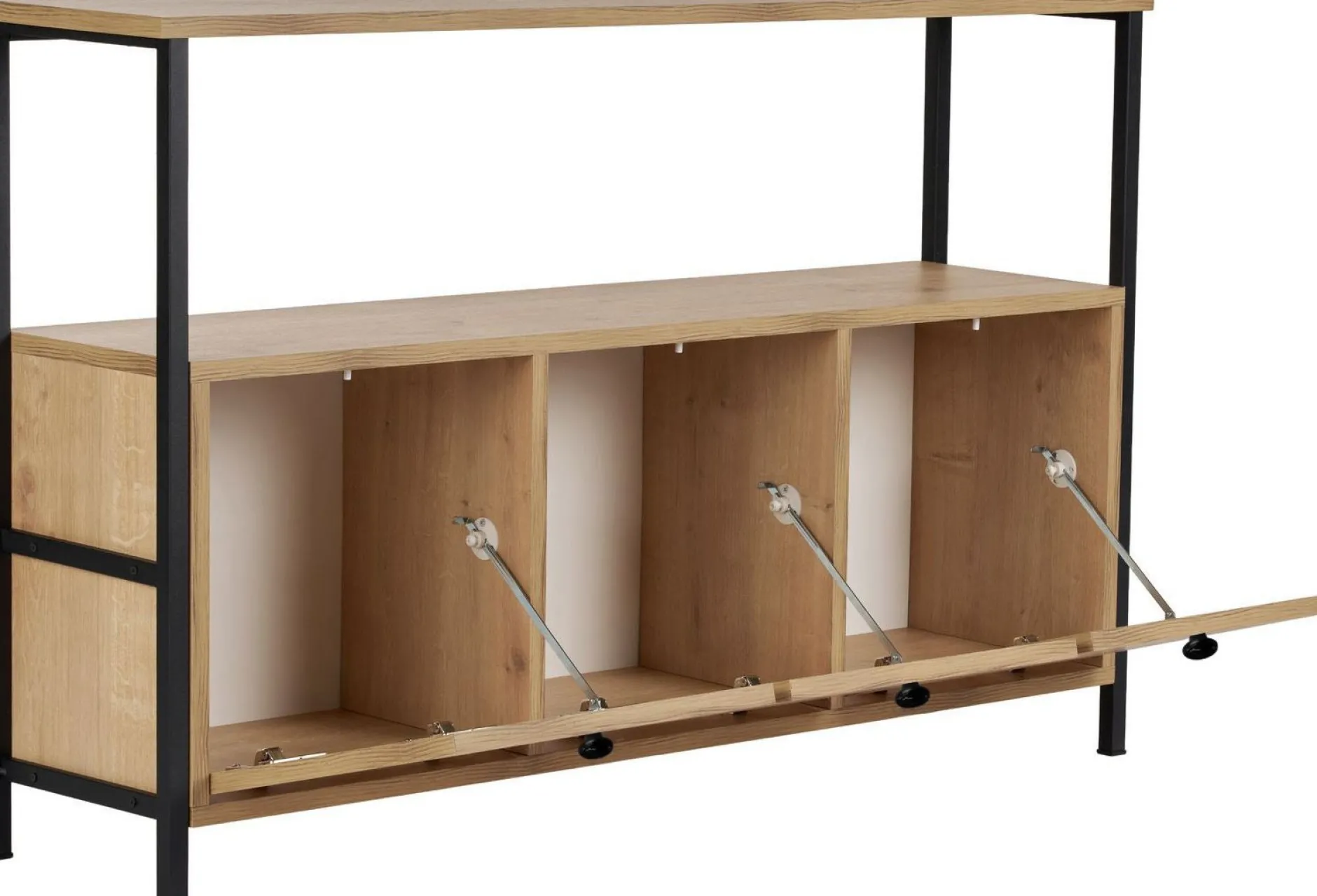 Konsole Solace - 100% MELAMINE - Eiche - 77 x 30 x 120 cm