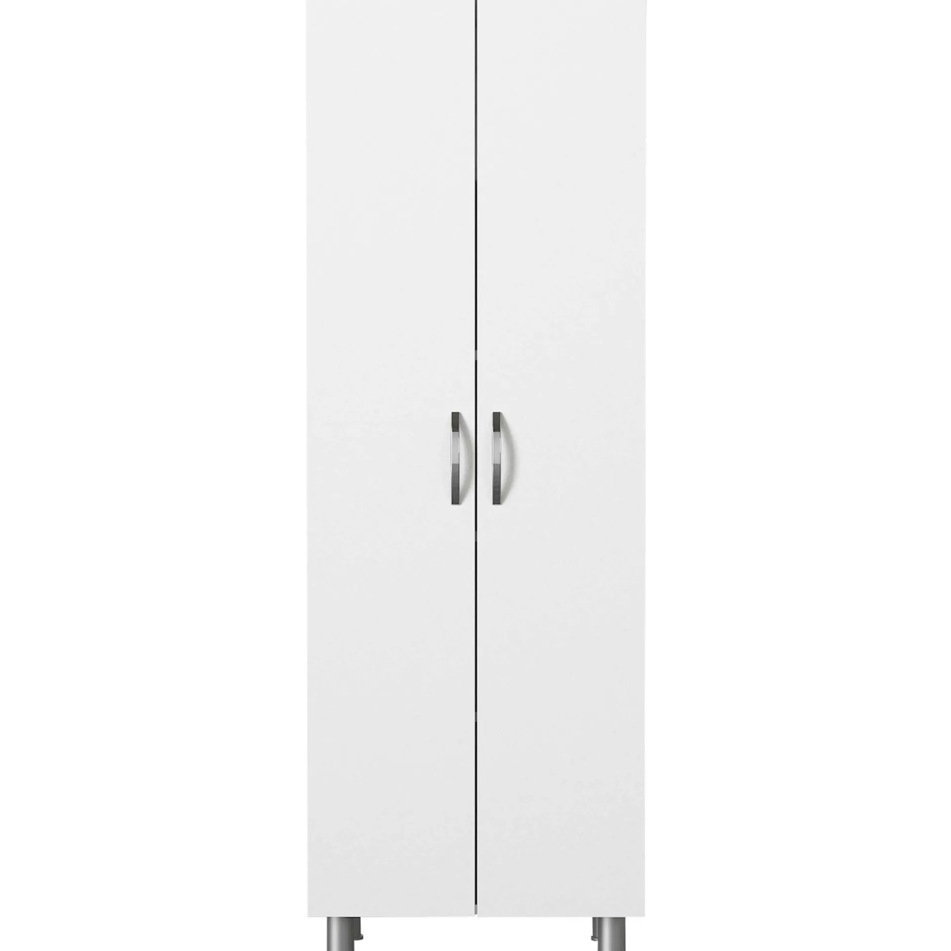 Lagerschrank Arizona - 59x31x161cm - 2 Türen - weiß