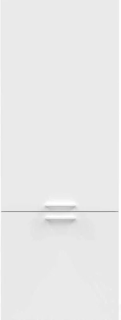Lagerschrank Linea - 50x67x142cm - 2 Türen - weiß