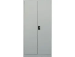 Lagerschrank Meino 2 Türen L80xH180 - grau