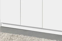 Lagerschrank Ray 120cm mit 3 Türen und 4 Einlegeböden - weiß