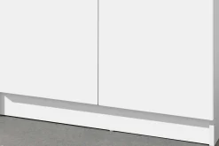 Lagerschrank Ray 80cm mit 2 Türen und 4 Einlegeböden - weiß