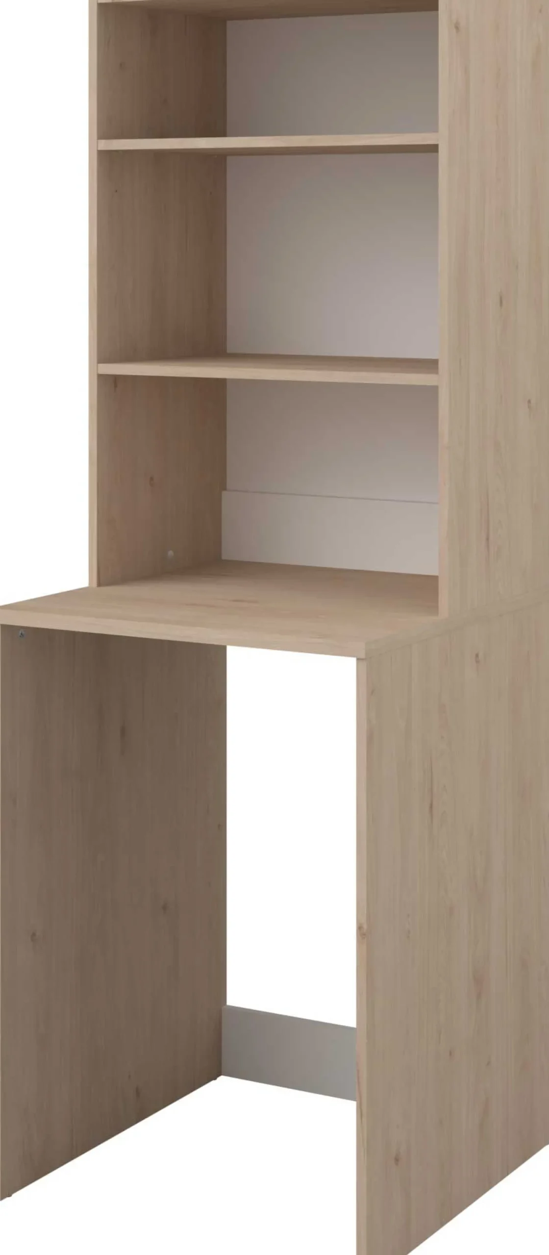 Laundry Waschmaschinenschrank - 65x60x184cm - mit 2 Einlegeböden - Eiche Dekor