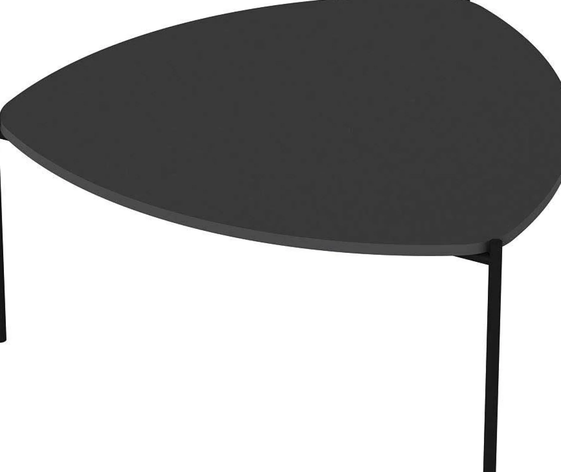 Lenny Couchtisch | 100 % MELAMIN | Anthrazit