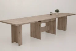 Lianna Esstisch 160/320x90 cm-Eiche sand