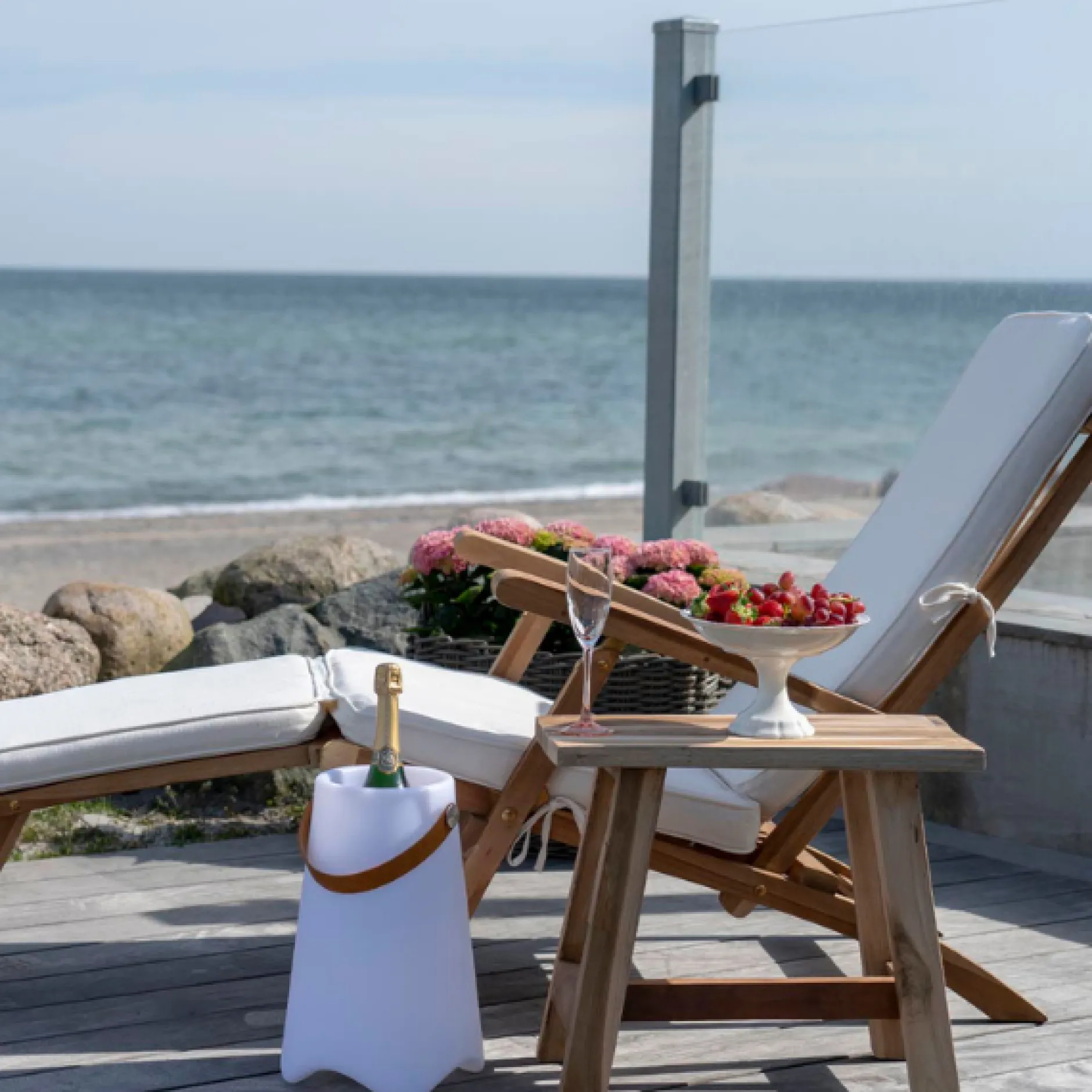 Liegestuhl Arrecife Teak - Natur