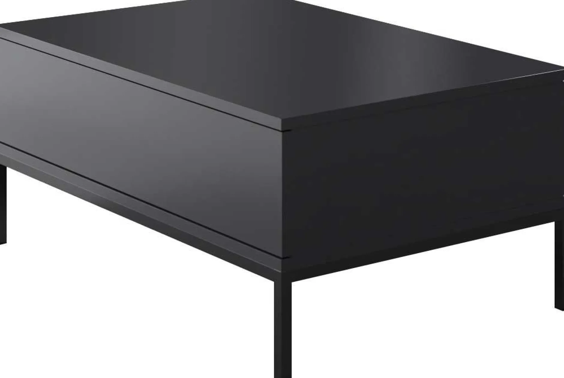 Lord Couchtisch | 100 % MELAMIN | Anthrazit, Schwarz