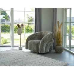 Loungesessel Valletta | 93 x 83 x 70 cm | Drehbar