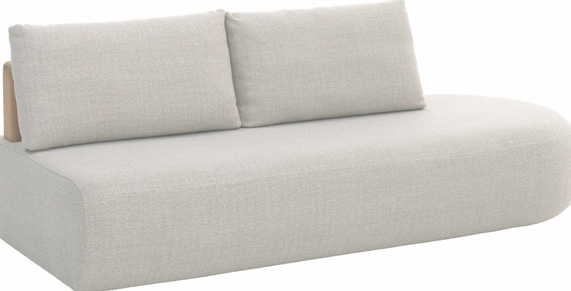 Loungeset Garten Mila Gescova - Hellgrau - Textilene