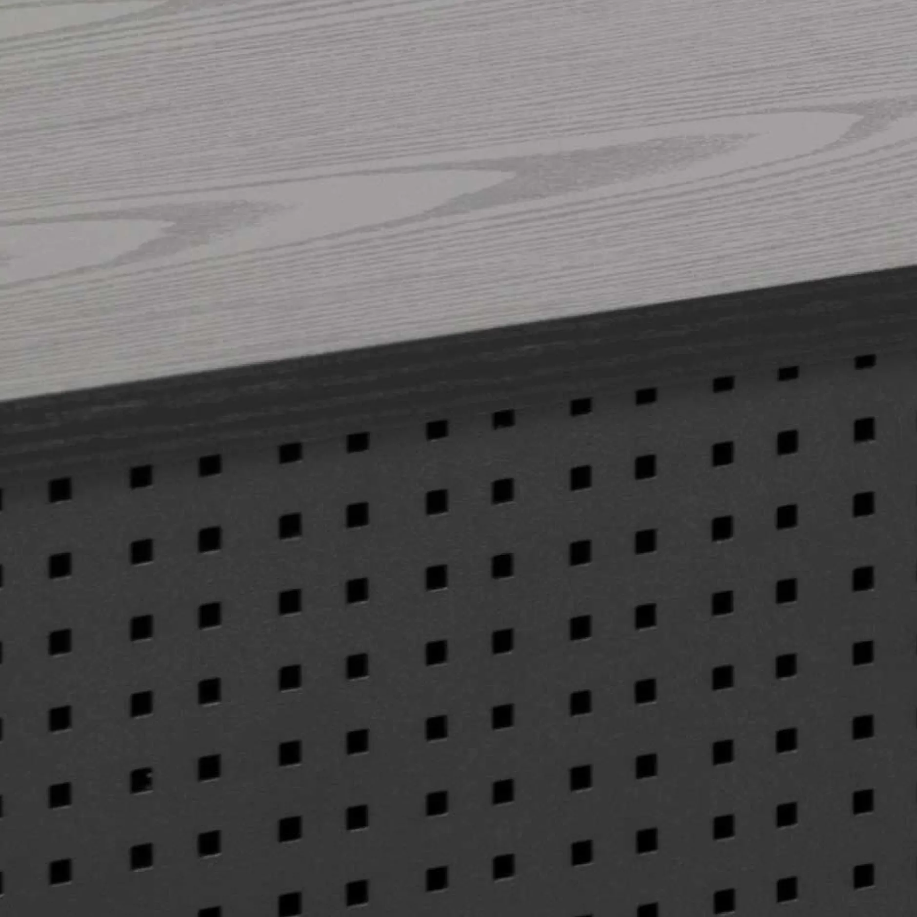Lowboard Angus 140 cm mit Schiebetür - schwarz