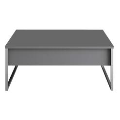 Luxe Couchtisch | 100% MELAMIN | Anthrazit, Silber