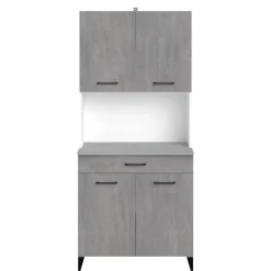 Maleficent Buffetschrank mit 4 Türen und 1 Schublade - Betonoptik