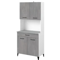 Maleficent Buffetschrank mit 4 Türen und 1 Schublade - Betonoptik