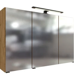 MalvoBadezimmer : Wandschränke, Spiegelschrank, Waschtischschrank, Säulenschrank, Regal - Eiche