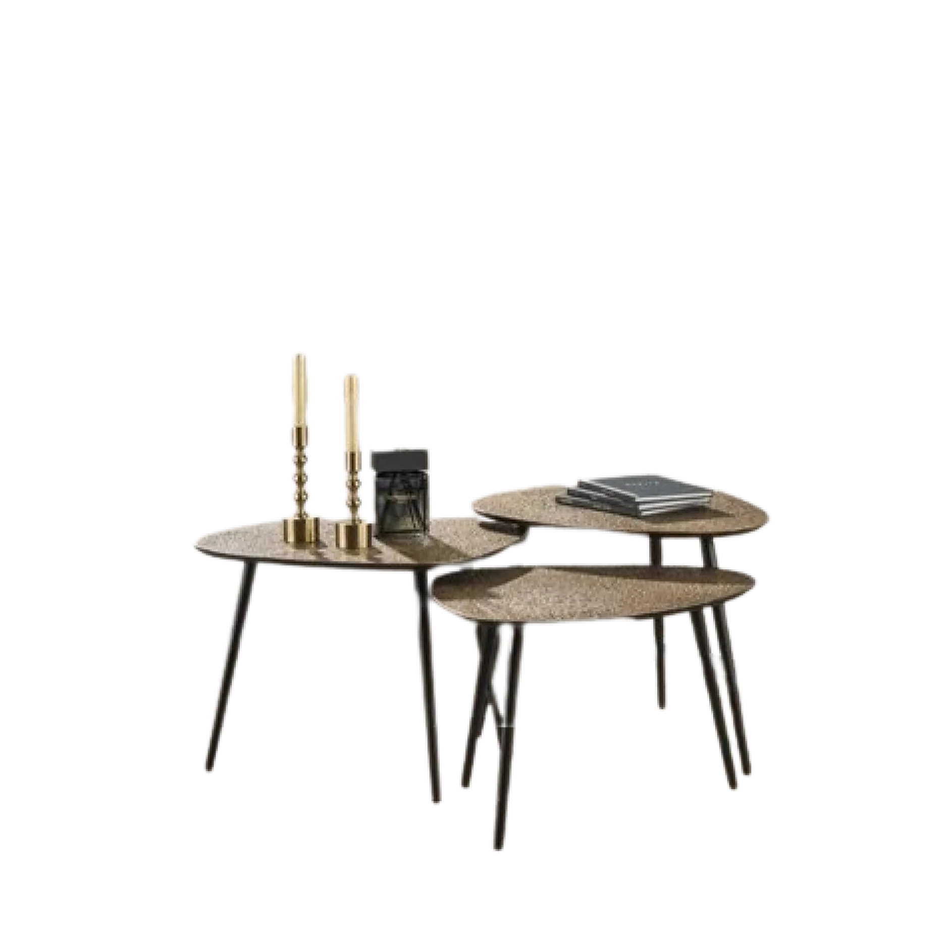 MariolaCouchtisch-Set -Antike Bronze