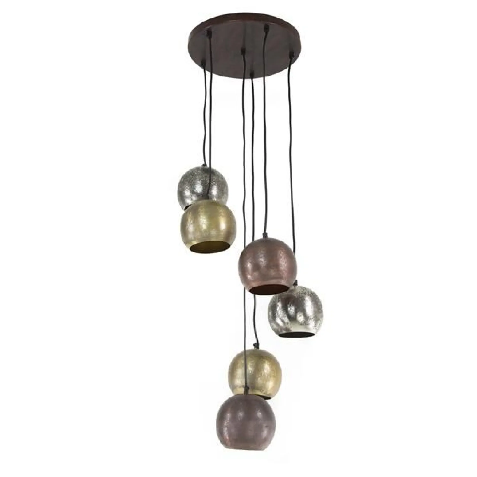 Marsha Pendelleuchte ø35 cm-chrom/gold/kupfer