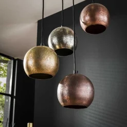 Marsha Pendelleuchte ø35 cm-chrom/gold/kupfer