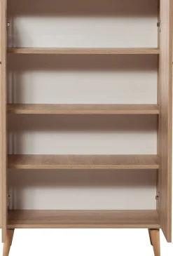 Mehrzweckschrank Multibox - 100% MELAMINE - Sonoma Eiche - 80 x 127 x 36 cm