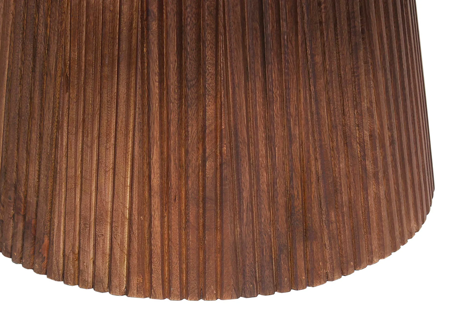 Miguel Runder Couchtisch 80cm Hellbraun
