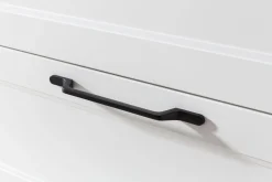 Mittelgroßer Lagerschrank Meran | 40 x 35 x 130 cm | Weiß