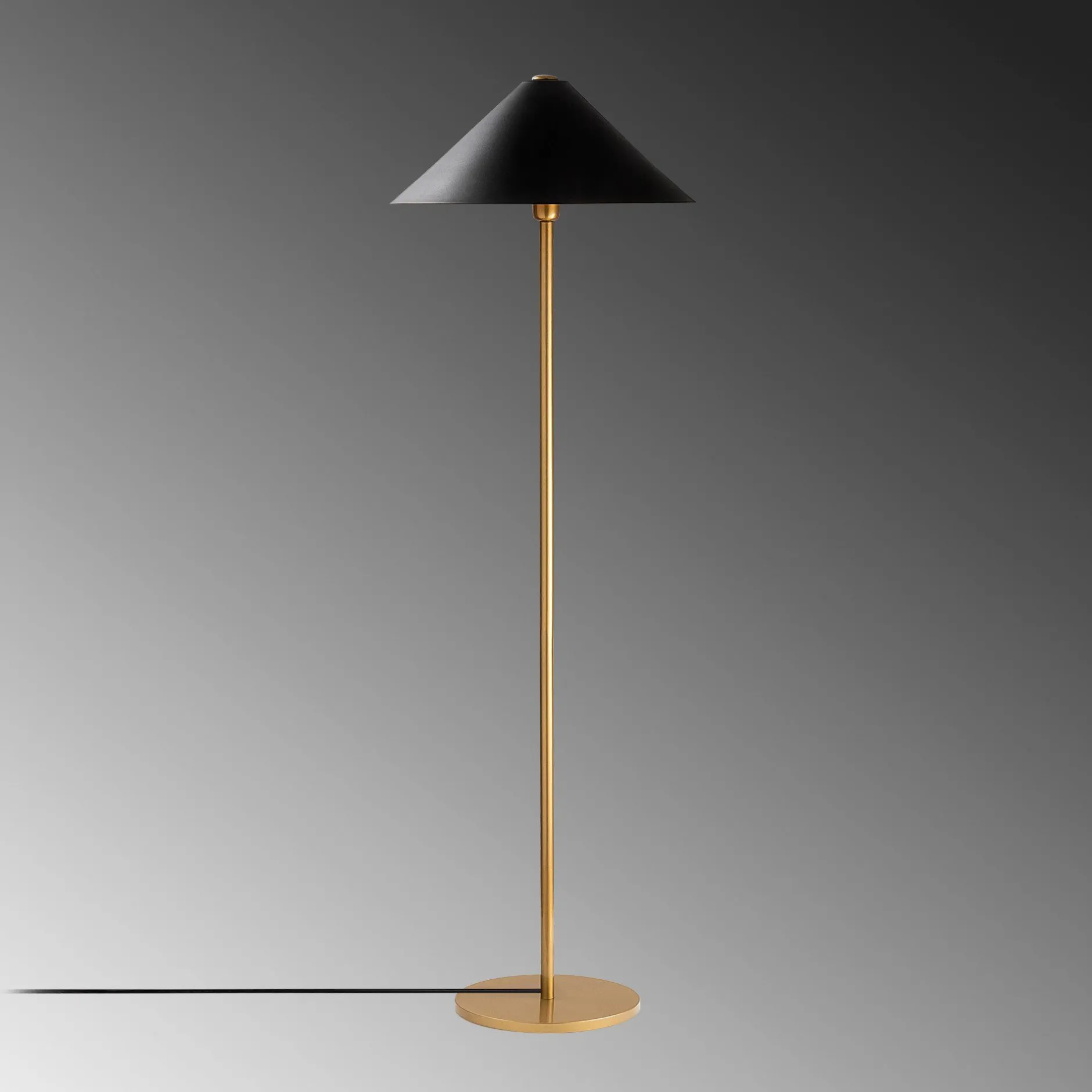 Mixed Stehleuchte | METALLGEHÄUSE | Gold