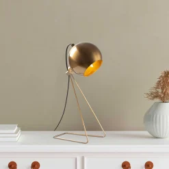 Mixed Tischlampe | METALLGEHÄUSE | Vintage