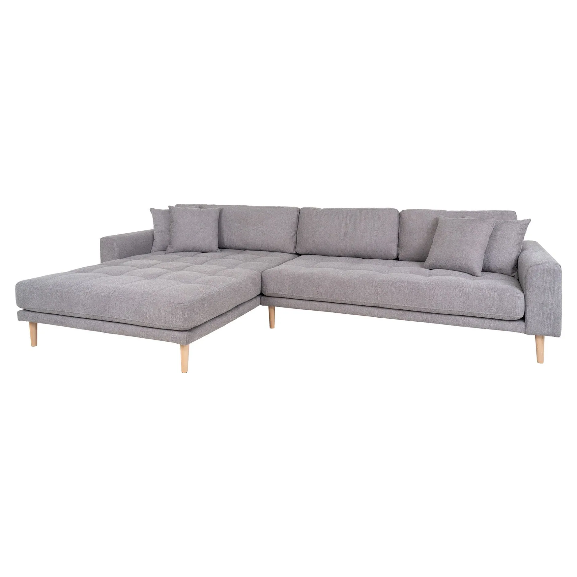 Modernes Lido Lounge Sofa - Hellgrau