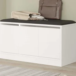 MR2 Schuhschrank | 100% MELAMIN | Weiß