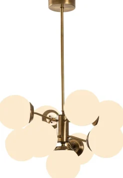 Mudoni Kronleuchter | METALLGEHÄUSE | Vintage, Weiß