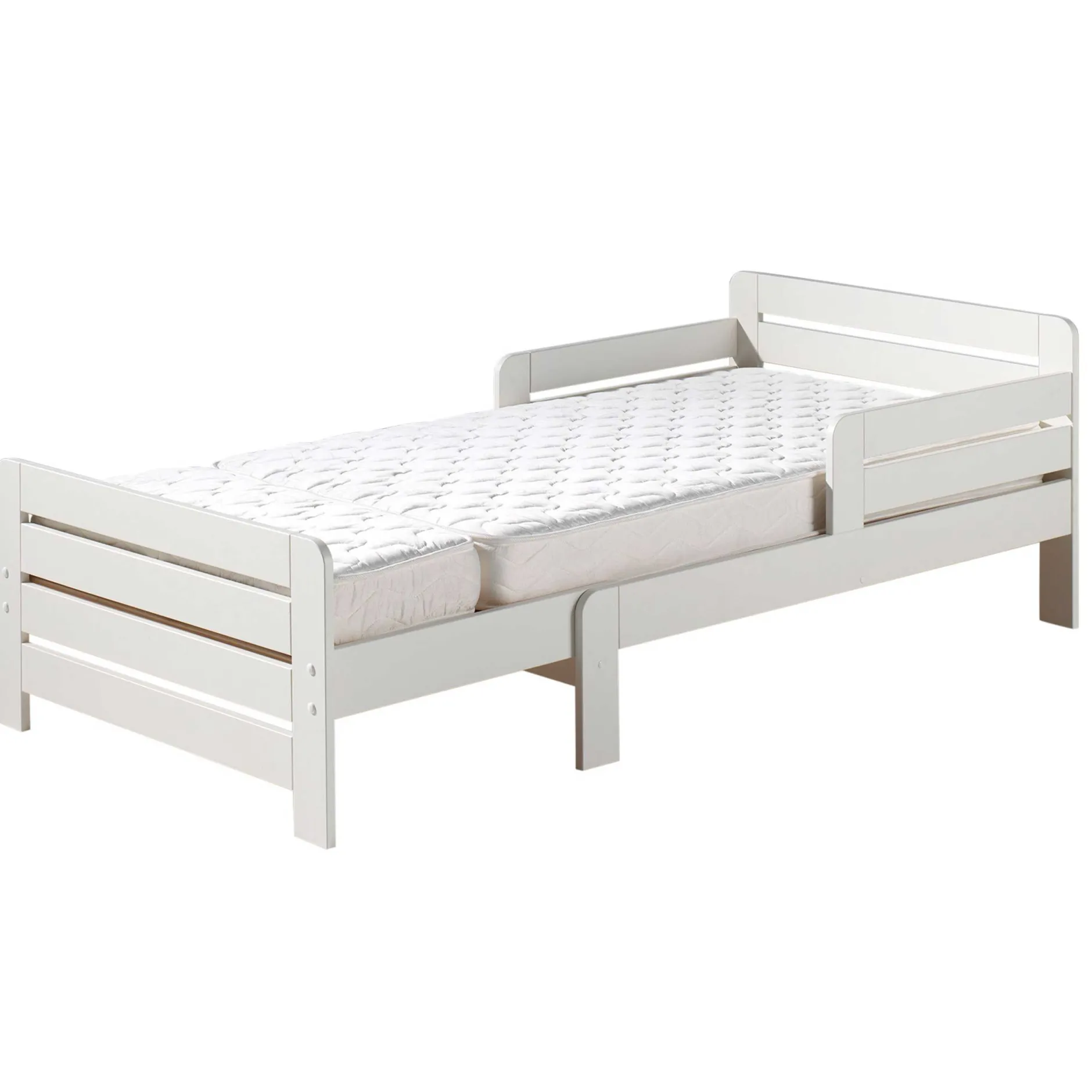 Multibett Jumper mit Bettschublade - weiß
