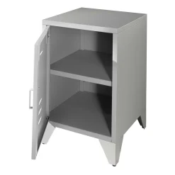 Nachttisch Bronxx Metall 40x60 - matt grau