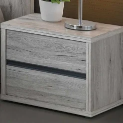 Nachttisch Forever 1 Schublade - grau