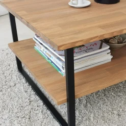Neta C Couchtisch | Kiefernholz | Eiche