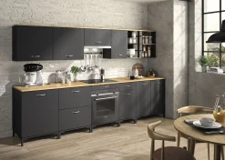 Oberschrank Küche Manchester | 60 x 32 x 35 cm | Helvezia Oak Design