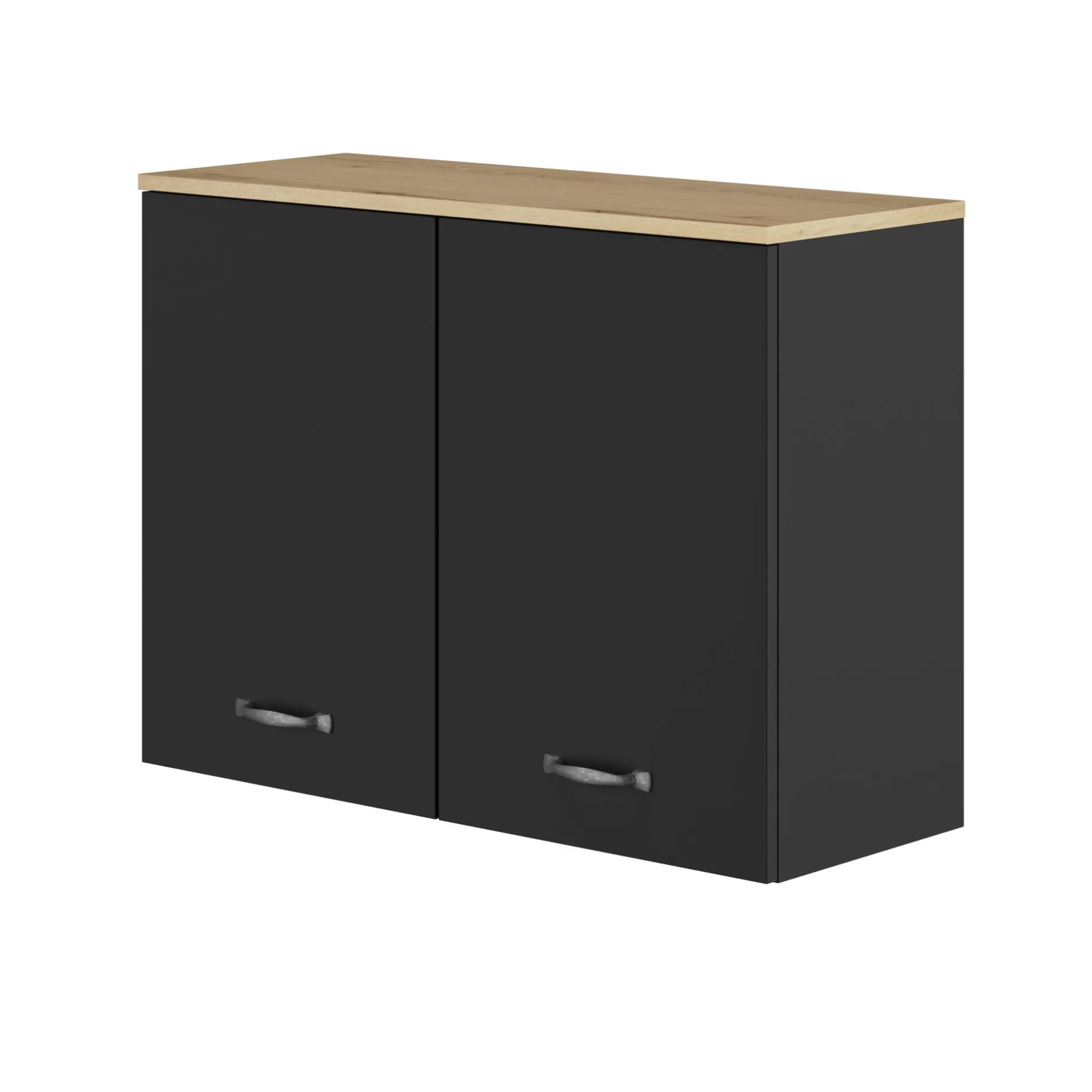 Oberschrank Küche Manchester | 80 x 32 x 60 cm | Helvezia Oak Design