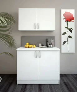 Oberschrank Küche Nova | 100 x 28 x 60 cm | Weiß