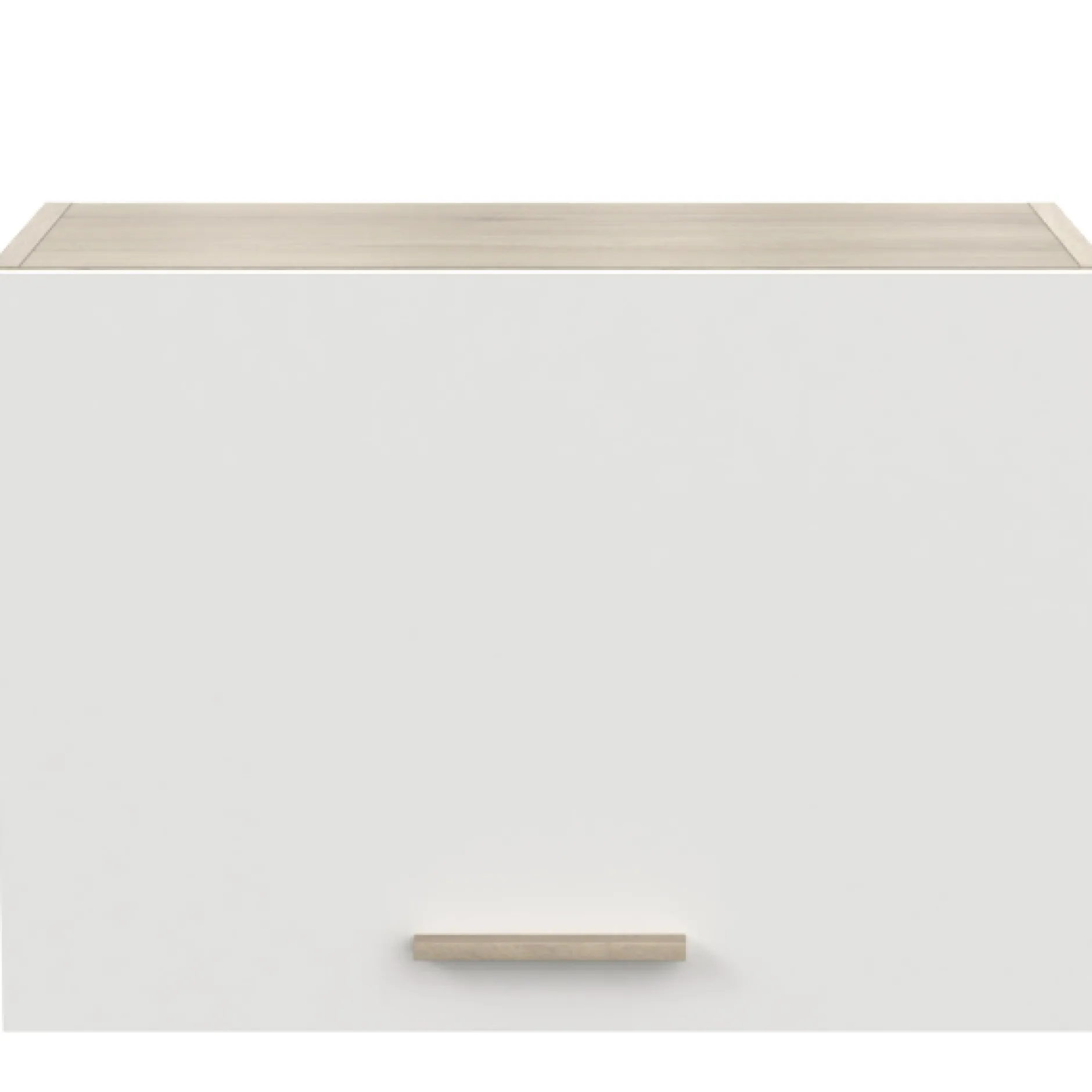 Oberschrank Romanie 60 cm 1 Flügeltür-Kronberg Eiche/Mattweiß